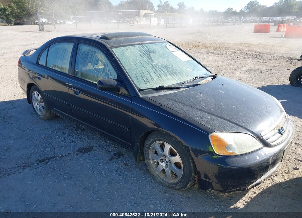 2003 HONDA CIVIC EX VIN: 2HGES26703H607680