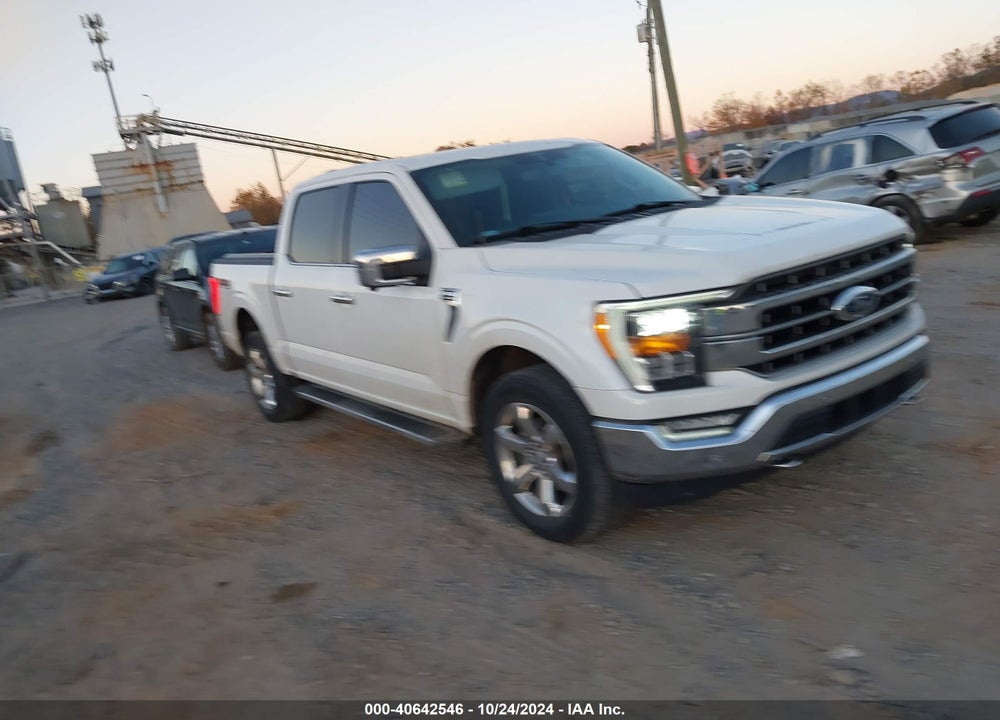 2021 FORD F-150 LARIAT VIN: 1FTFW1E85MKD53406