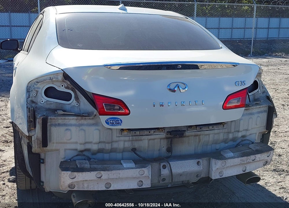 2008 INFINITI G35 JOURNEY VIN: JNKBV61E38M226866
