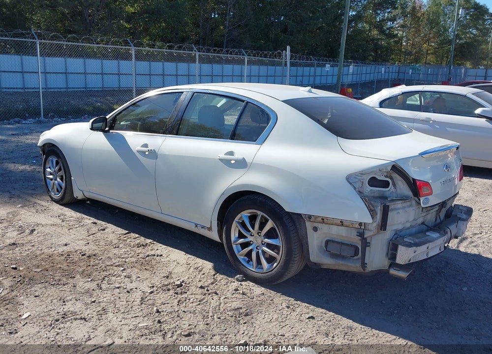 2008 INFINITI G35 JOURNEY VIN: JNKBV61E38M226866