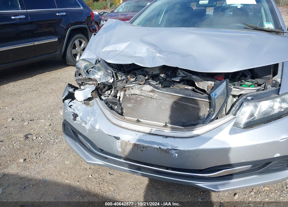 2015 HONDA CIVIC LX VIN: 19XFB2F52FE231730
