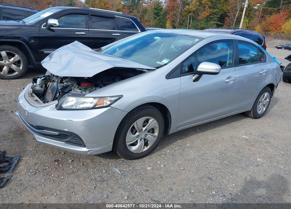 2015 HONDA CIVIC LX VIN: 19XFB2F52FE231730