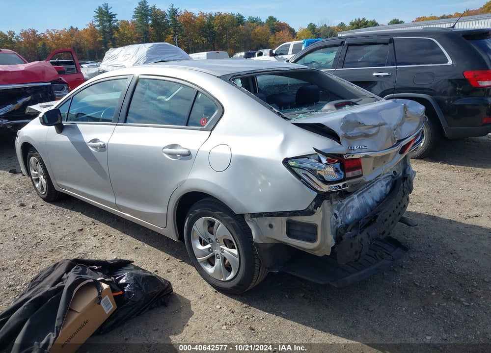 2015 HONDA CIVIC LX VIN: 19XFB2F52FE231730