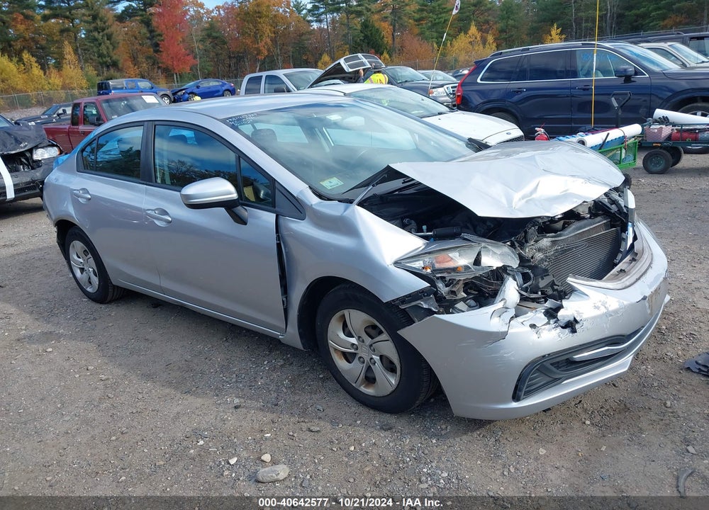 2015 HONDA CIVIC LX VIN: 19XFB2F52FE231730