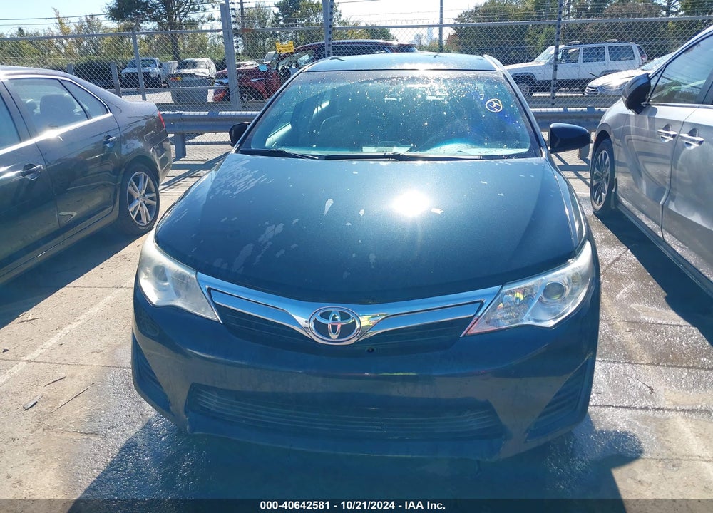 2012 TOYOTA CAMRY LE VIN: 4T1BF1FK7CU005775