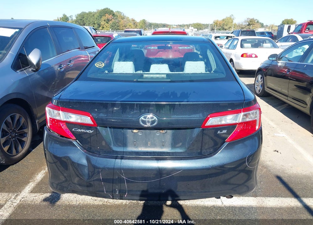2012 TOYOTA CAMRY LE VIN: 4T1BF1FK7CU005775