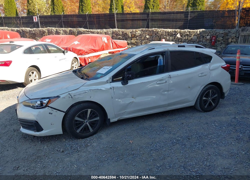2021 SUBARU IMPREZA PREMIUM 5-DOOR VIN: 4S3GTAV69M3705151