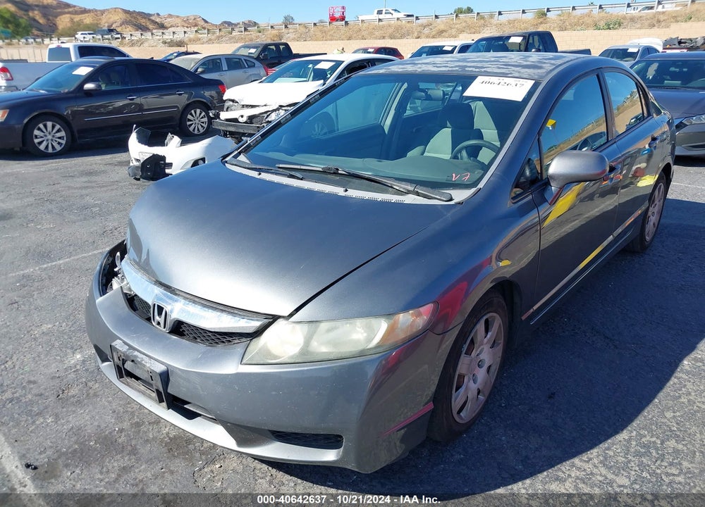 2009 HONDA CIVIC LX VIN: 19XFA16579E030200