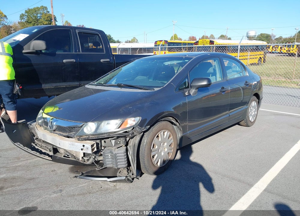 2009 HONDA CIVIC VP VIN: 2HGFA163X9H519565