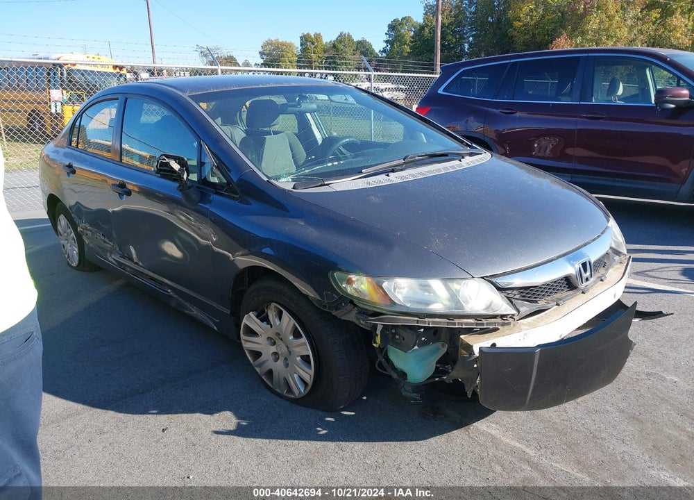 2009 HONDA CIVIC VP VIN: 2HGFA163X9H519565