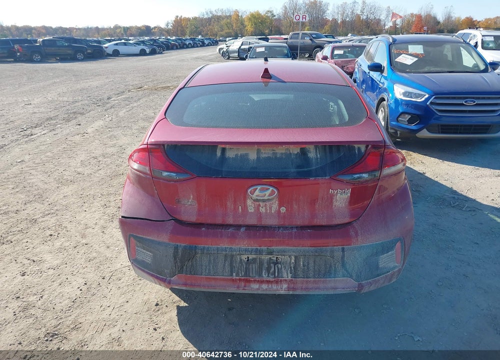 2019 HYUNDAI IONIQ HYBRID VIN: KMHC65LC6KU109164