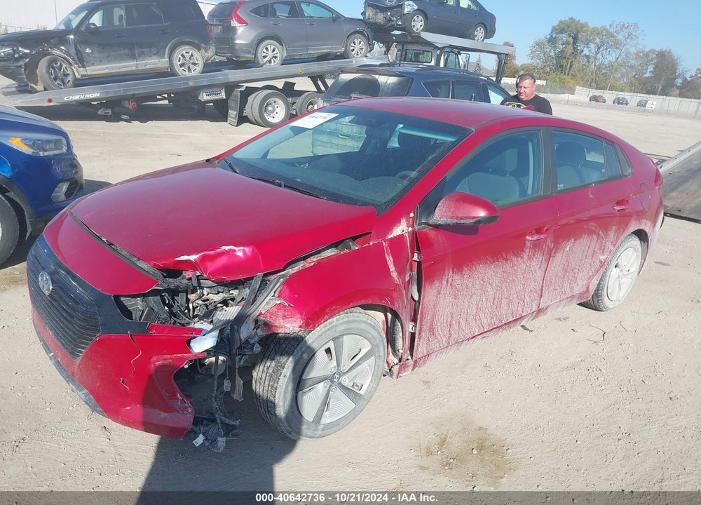 2019 HYUNDAI IONIQ HYBRID VIN: KMHC65LC6KU109164
