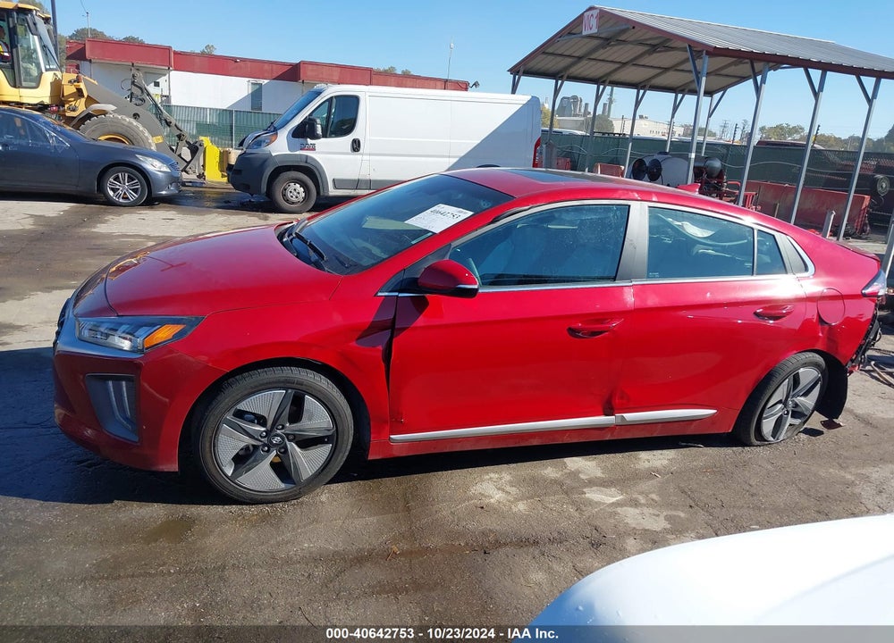 2022 HYUNDAI IONIQ HYBRID SEL VIN: KMHC85LC8NU273577