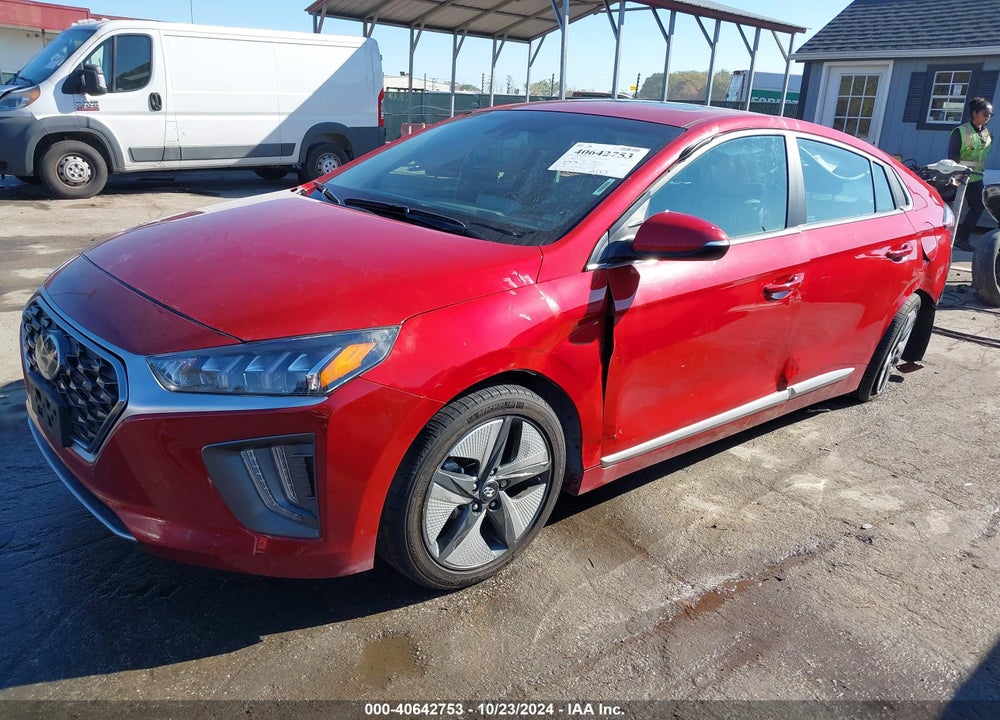 2022 HYUNDAI IONIQ HYBRID SEL VIN: KMHC85LC8NU273577