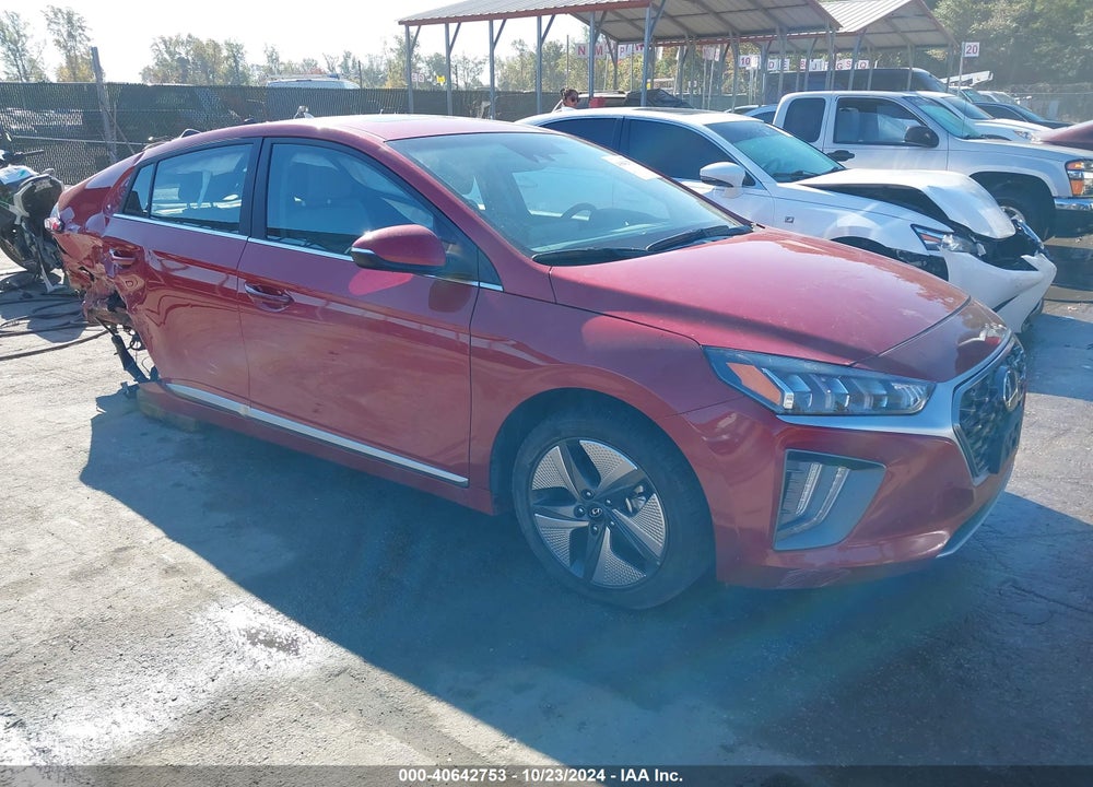 2022 HYUNDAI IONIQ HYBRID SEL VIN: KMHC85LC8NU273577