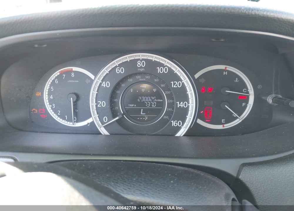 2014 HONDA ACCORD LX VIN: 1HGCR2F3XEA071564