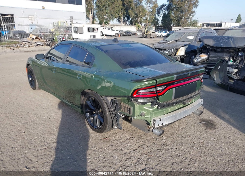 2019 DODGE CHARGER R/T RWD VIN: 2C3CDXCT8KH748482