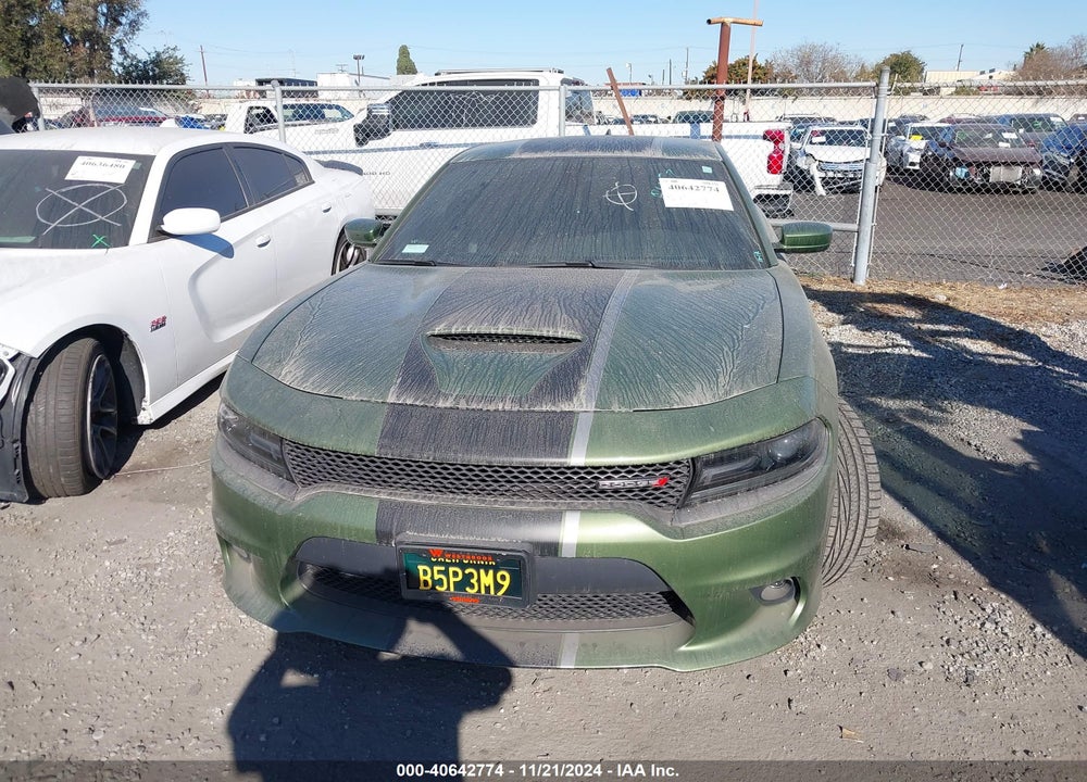 2019 DODGE CHARGER R/T RWD VIN: 2C3CDXCT8KH748482