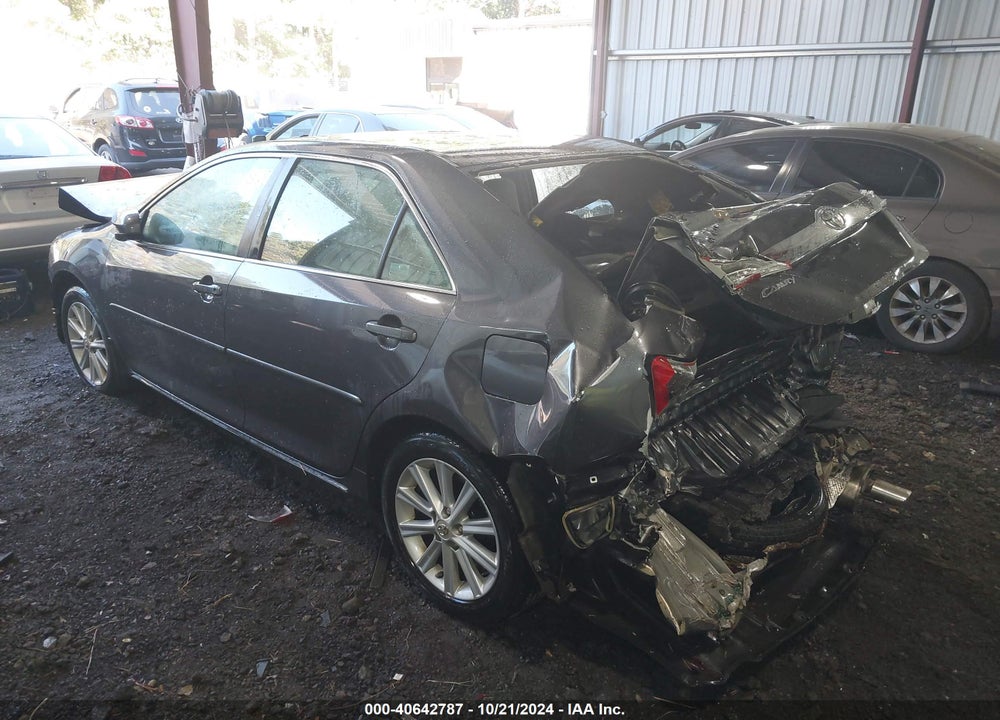 2012 TOYOTA CAMRY XLE VIN: 4T4BF1FK2CR212631