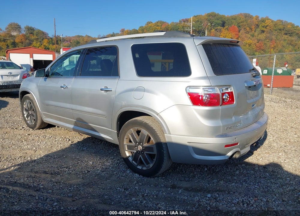 2012 GMC ACADIA DENALI VIN: 1GKKRTED7CJ195903