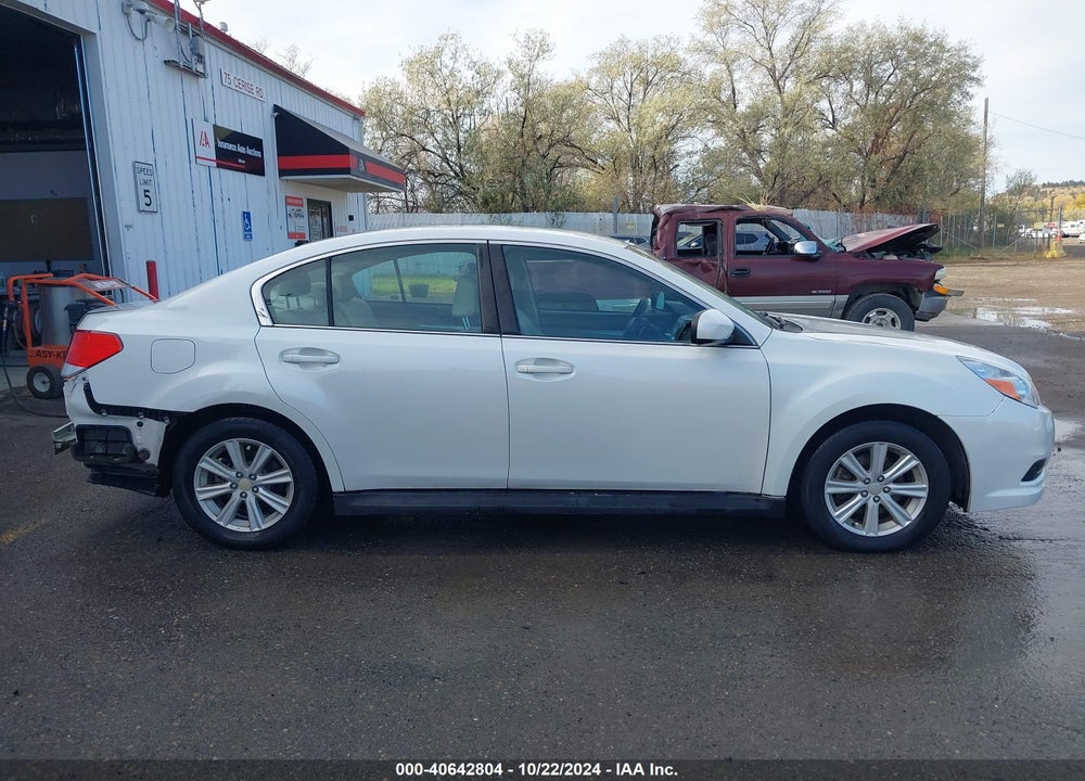 2012 SUBARU LEGACY 2.5I PREMIUM VIN: 4S3BMBC60C3039408