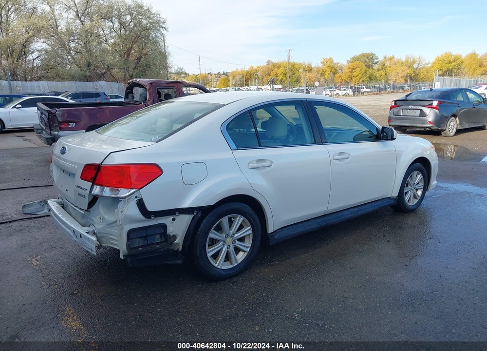 2012 SUBARU LEGACY 2.5I PREMIUM VIN: 4S3BMBC60C3039408
