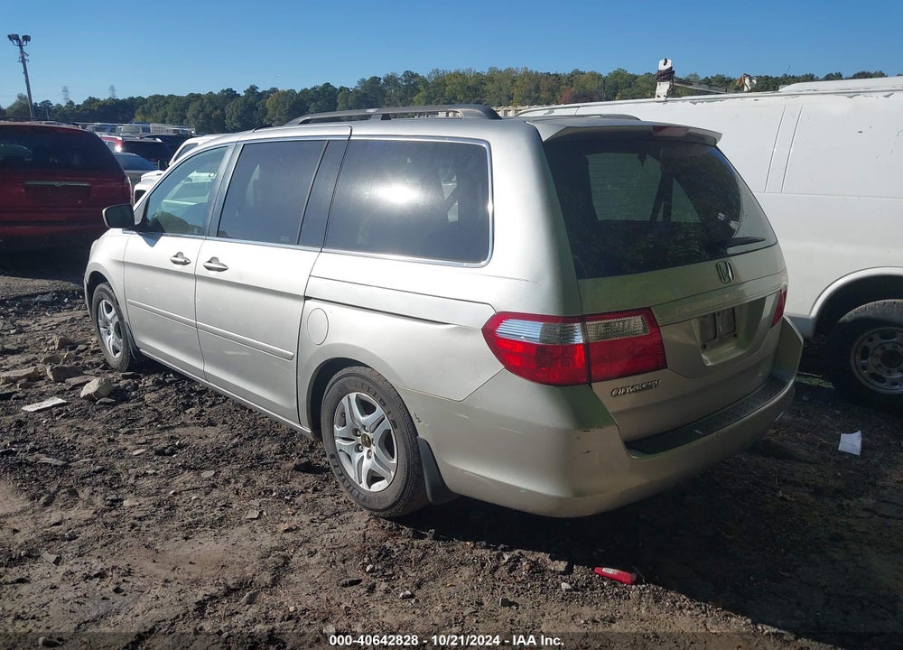 2007 HONDA ODYSSEY EX-L VIN: 5FNRL38627B441486