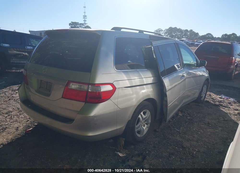 2007 HONDA ODYSSEY EX-L VIN: 5FNRL38627B441486