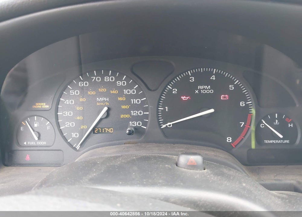 2002 SATURN S-SERIES SL2 VIN: 1G8ZK547X2Z161986