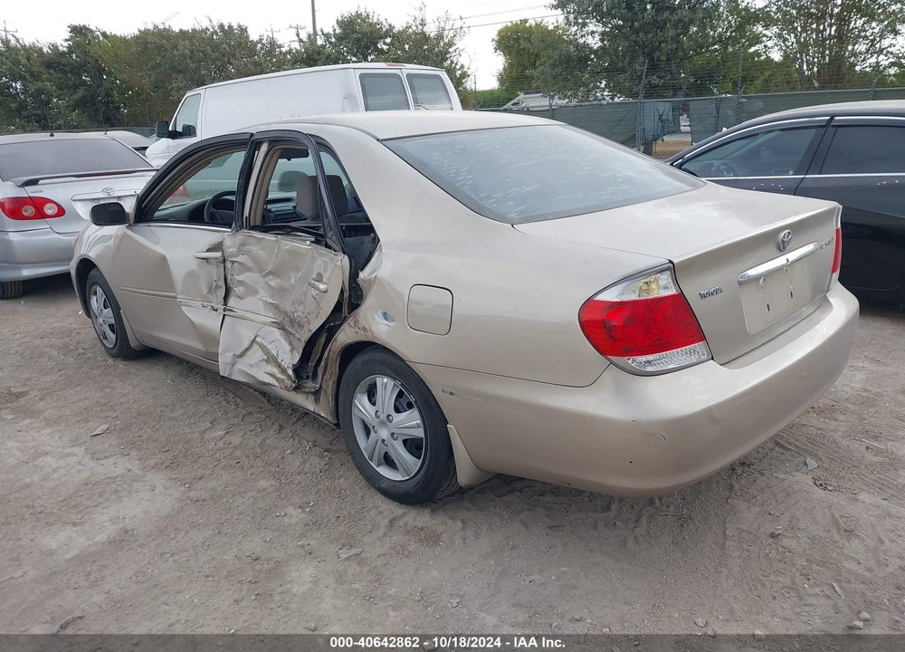 2006 TOYOTA CAMRY LE VIN: 4T1BE32KX6U681064