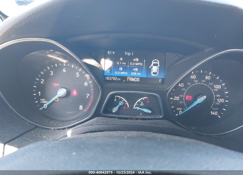 2018 FORD FOCUS SEL VIN: 1FADP3H27JL229379