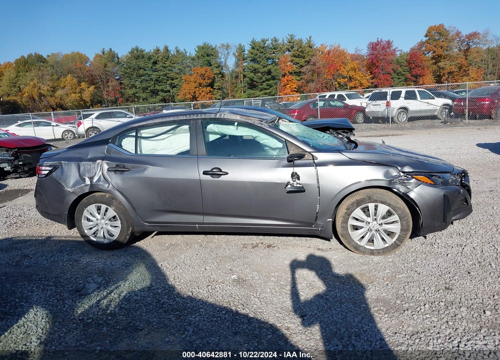 2024 NISSAN SENTRA S XTRONIC CVT VIN: 3N1AB8BV5RY324850