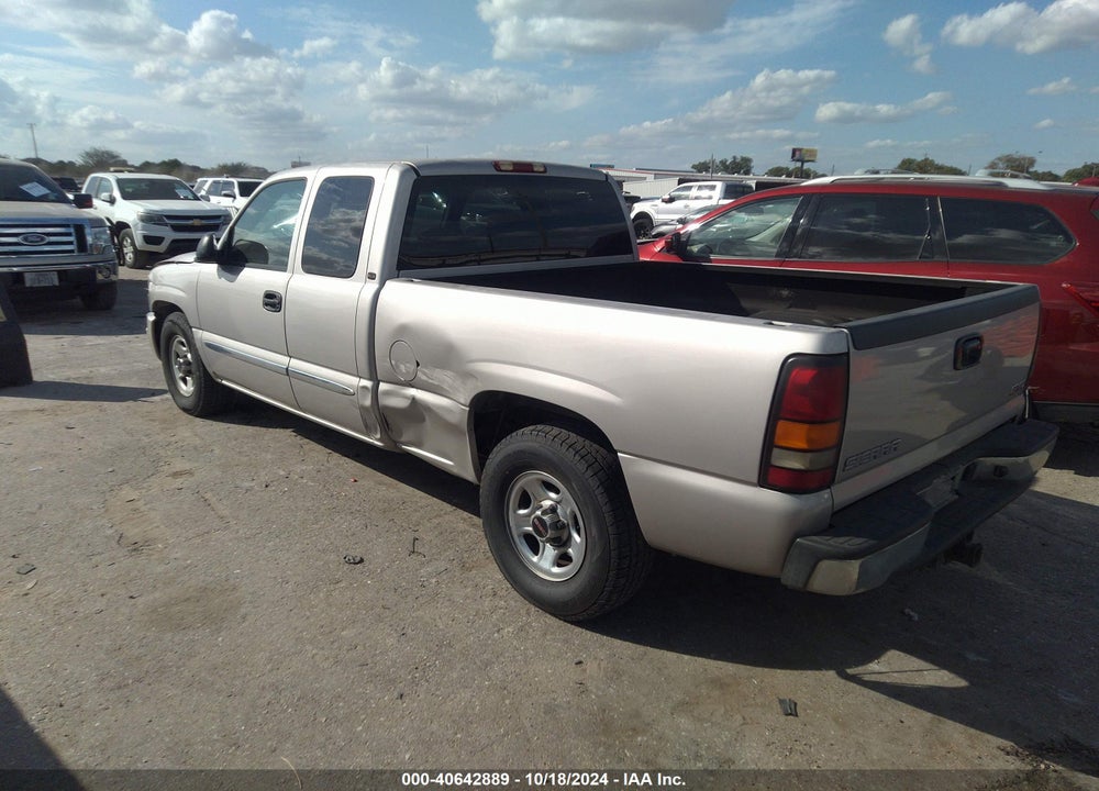 2004 GMC SIERRA 1500 SLE VIN: 2GTEC19V141224048