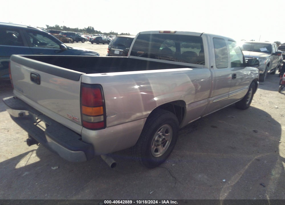 2004 GMC SIERRA 1500 SLE VIN: 2GTEC19V141224048