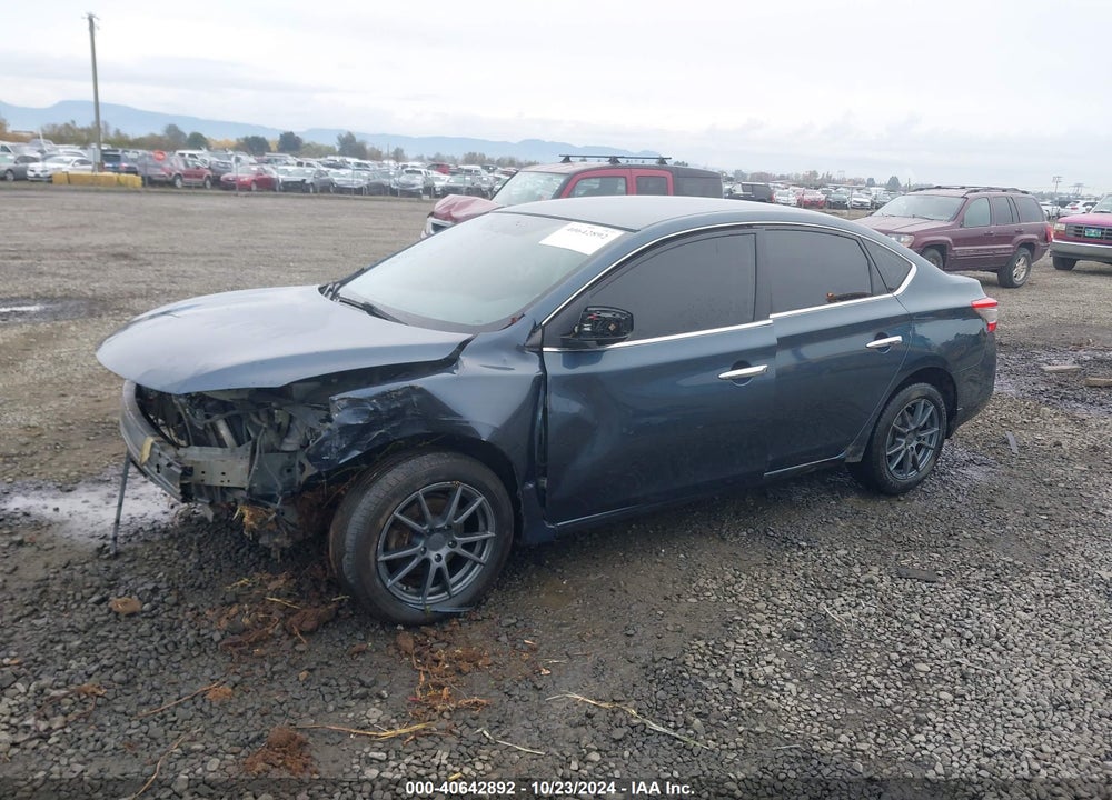 2014 NISSAN SENTRA S VIN: 3N1AB7AP8EY265378