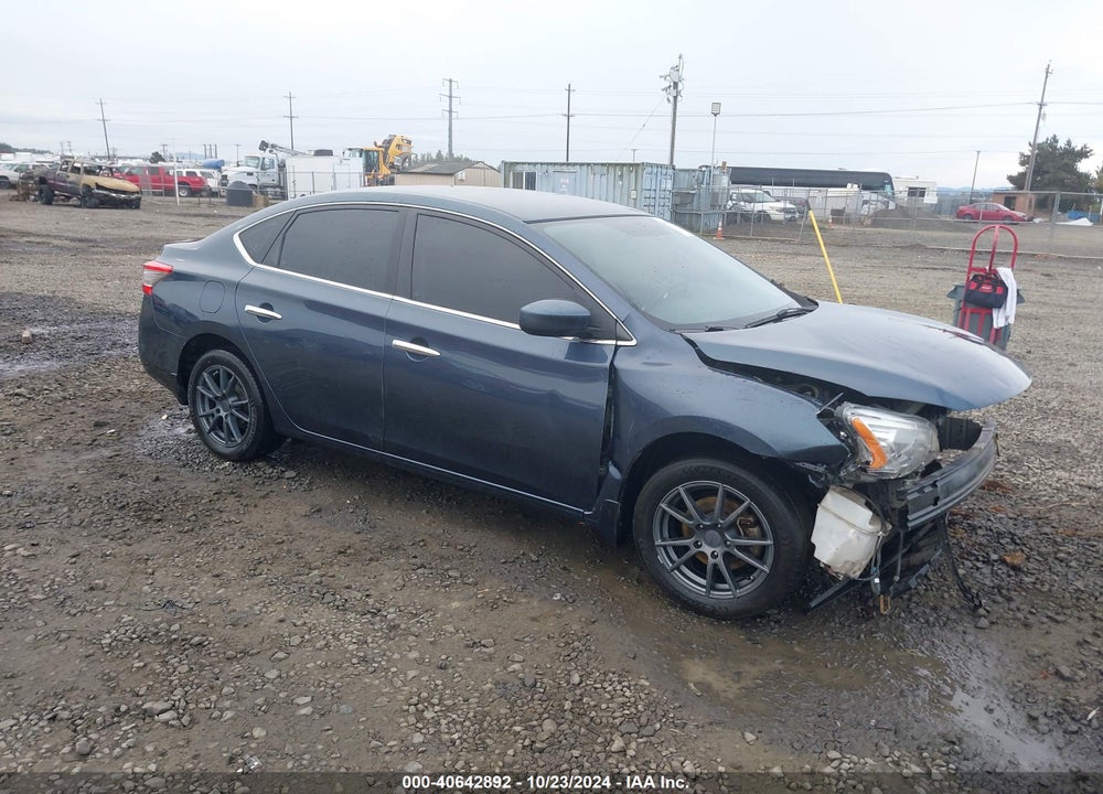 2014 NISSAN SENTRA S VIN: 3N1AB7AP8EY265378