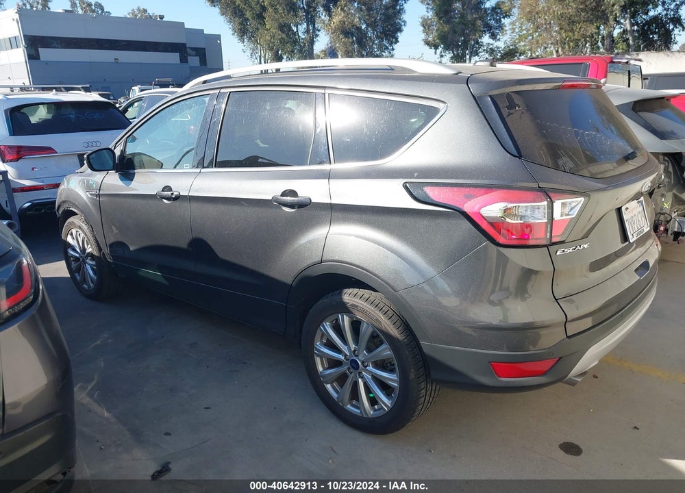 2017 FORD ESCAPE TITANIUM VIN: 1FMCU0J93HUB89709