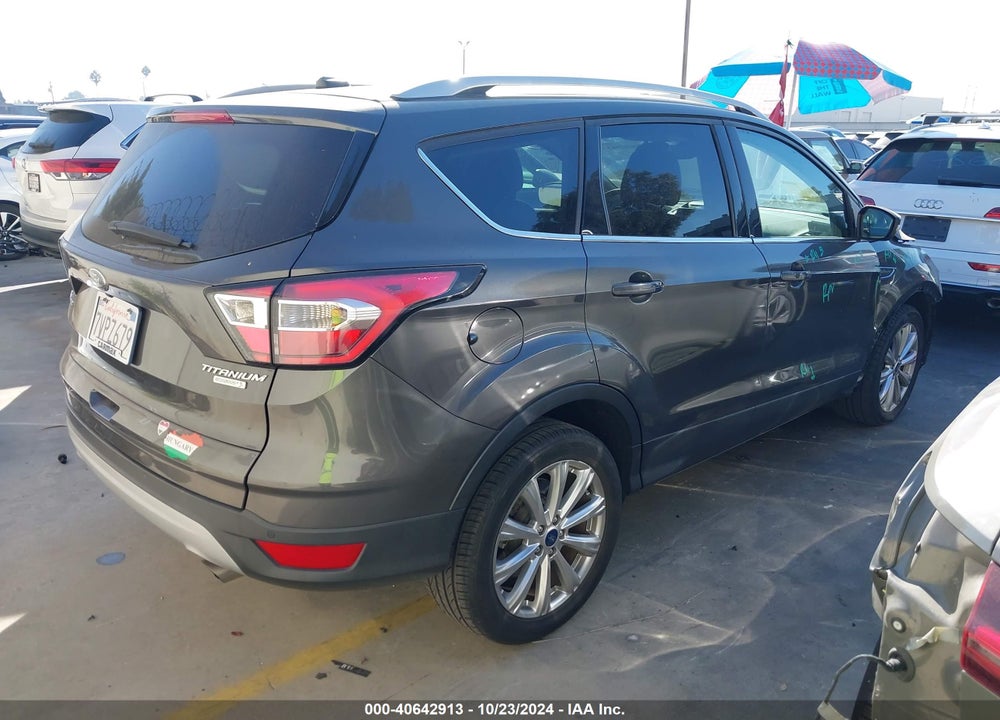 2017 FORD ESCAPE TITANIUM VIN: 1FMCU0J93HUB89709