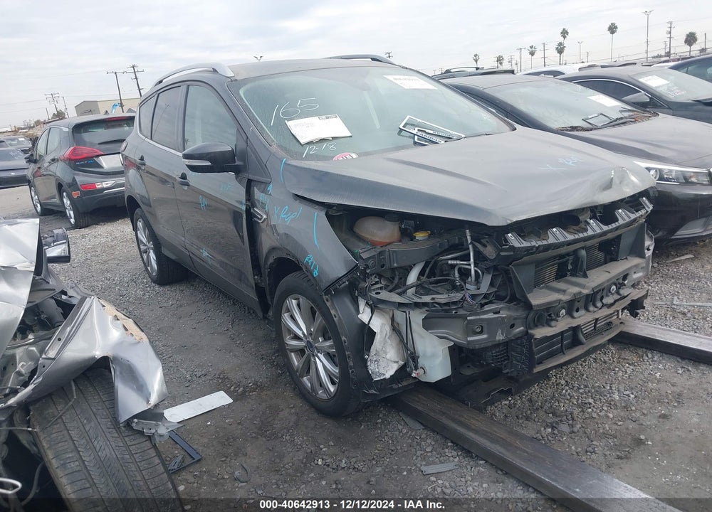 2017 FORD ESCAPE TITANIUM VIN: 1FMCU0J93HUB89709