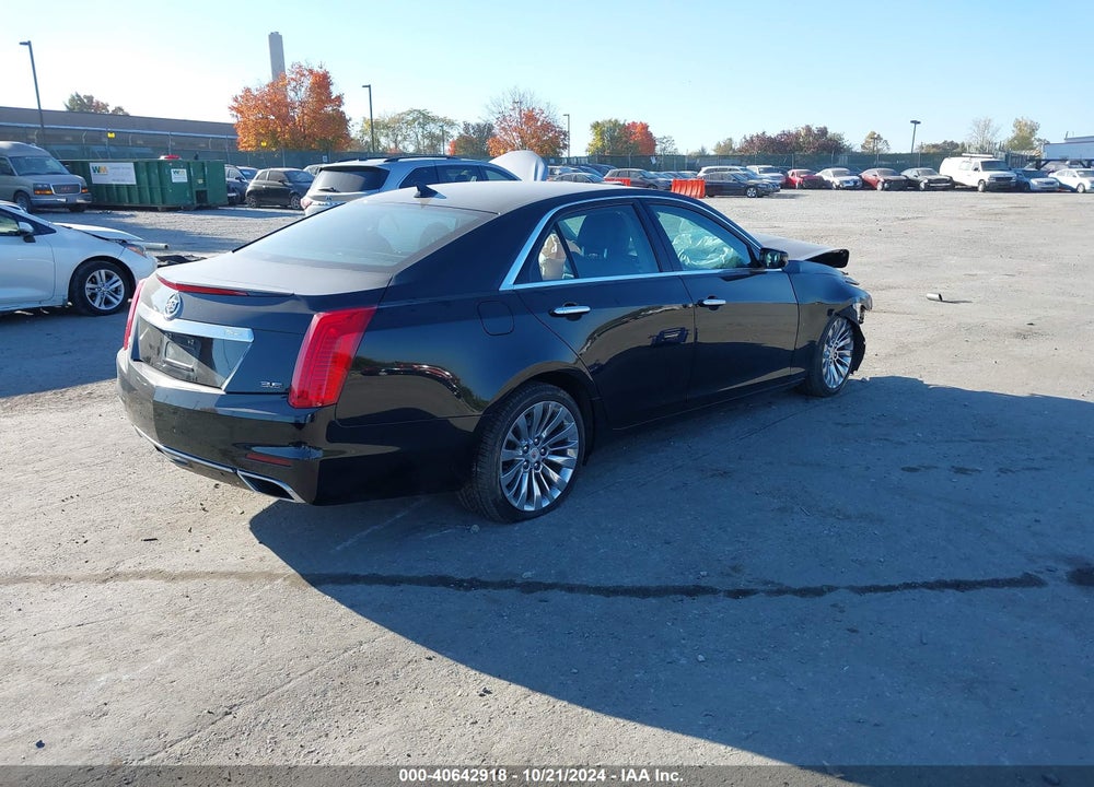 2014 CADILLAC CTS LUXURY VIN: 1G6AX5S30E0125174