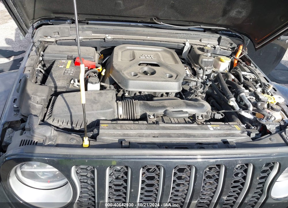 2022 JEEP WRANGLER 4XE UNLIMITED SAHARA 4X4 VIN: 1C4JJXP61NW197849
