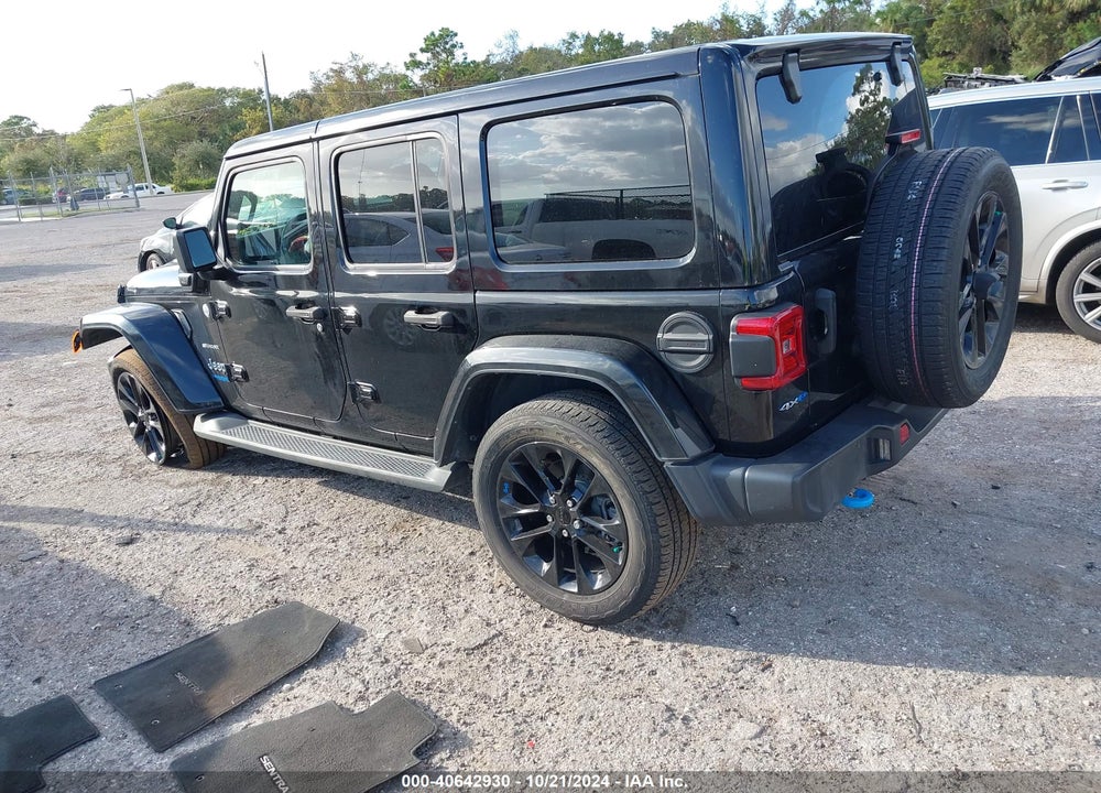 2022 JEEP WRANGLER 4XE UNLIMITED SAHARA 4X4 VIN: 1C4JJXP61NW197849