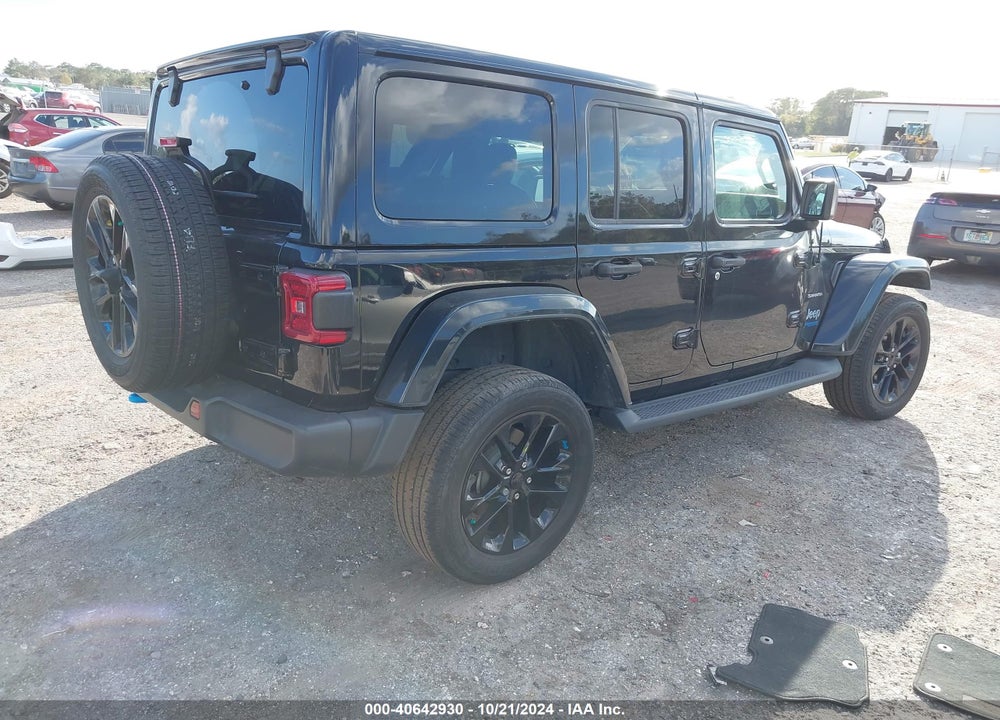 2022 JEEP WRANGLER 4XE UNLIMITED SAHARA 4X4 VIN: 1C4JJXP61NW197849