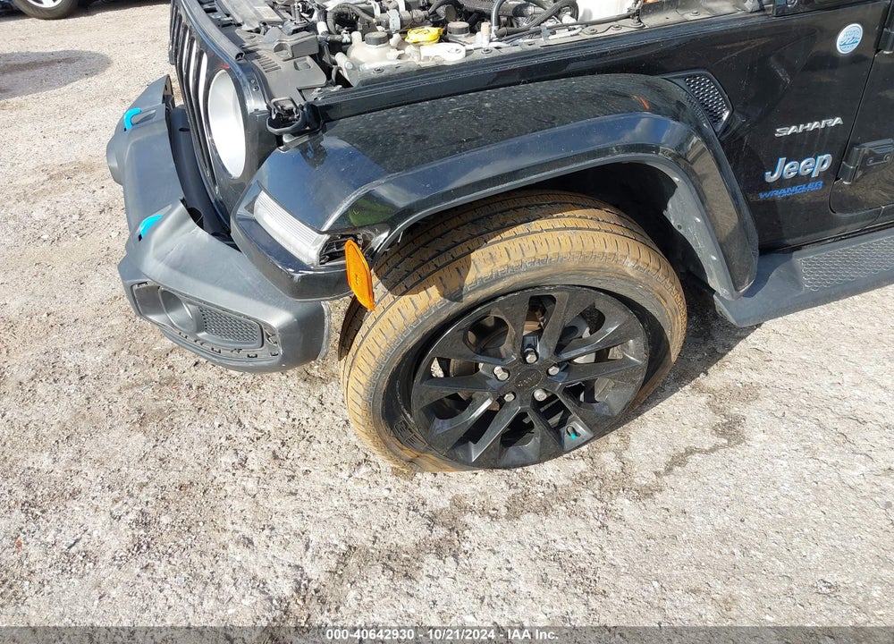 2022 JEEP WRANGLER 4XE UNLIMITED SAHARA 4X4 VIN: 1C4JJXP61NW197849