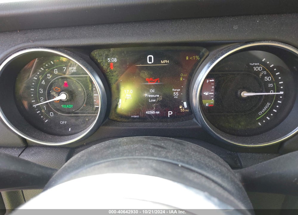 2022 JEEP WRANGLER 4XE UNLIMITED SAHARA 4X4 VIN: 1C4JJXP61NW197849
