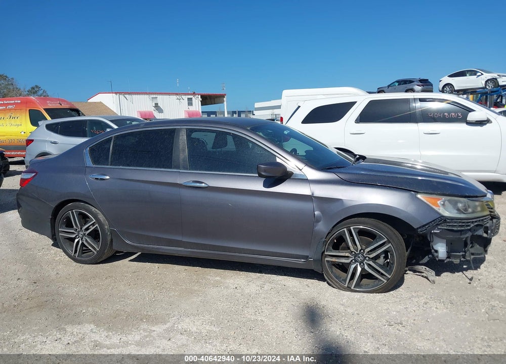 2016 HONDA ACCORD SPORT VIN: 1HGCR2F51GA235613