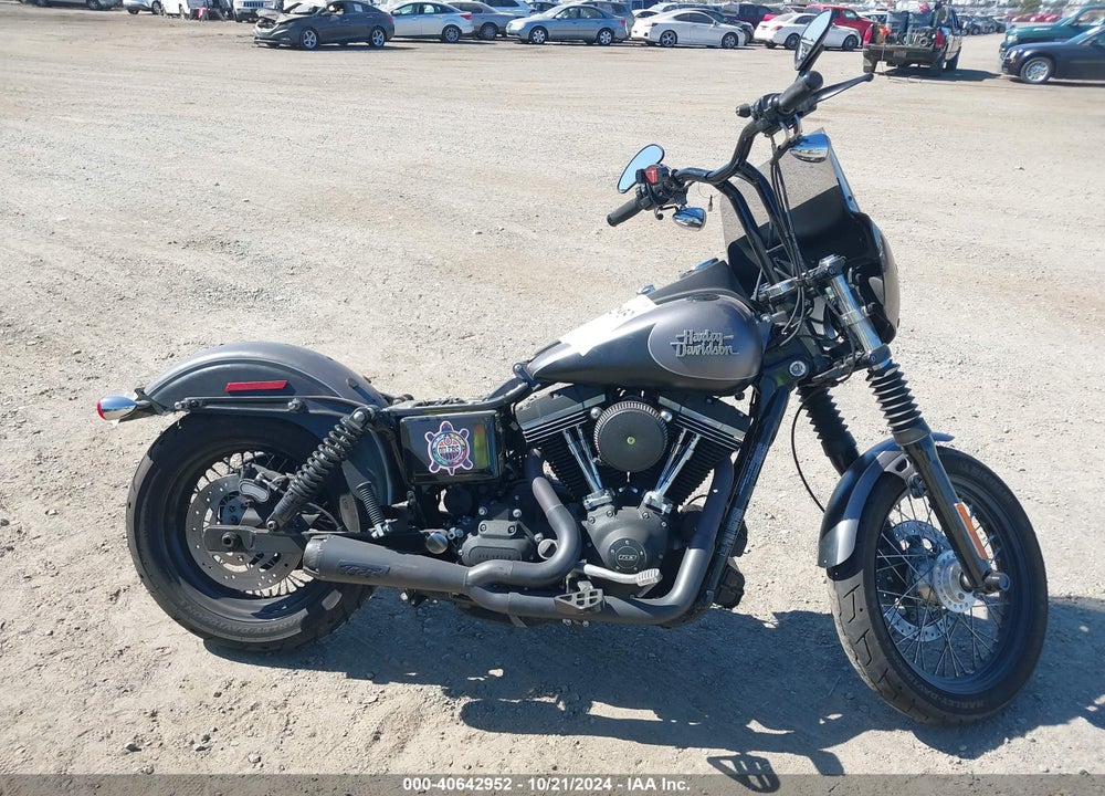 2017 HARLEY-DAVIDSON FXDB DYNA STREET BOB VIN: 1HD1GXM36HC300180