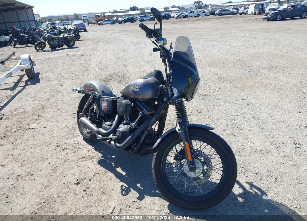 2017 HARLEY-DAVIDSON FXDB DYNA STREET BOB VIN: 1HD1GXM36HC300180