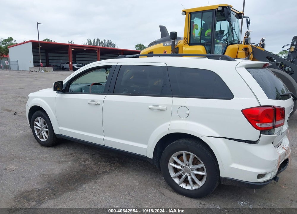 2017 DODGE JOURNEY SXT VIN: 3C4PDCBG9HT572150