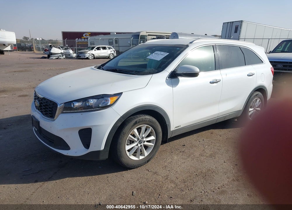 2019 KIA SORENTO 2.4L LX VIN: 5XYPGDA38KG575163